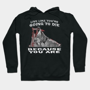 one day you'll death Hoodie